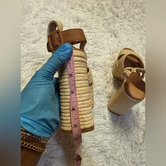 CASTAÑER Adah 130 Raffia Platform Sandals