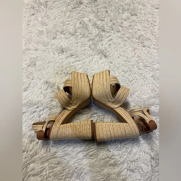 CASTAÑER Adah 130 Raffia Platform Sandals