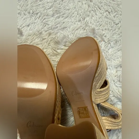 CASTAÑER Adah 130 Raffia Platform Sandals