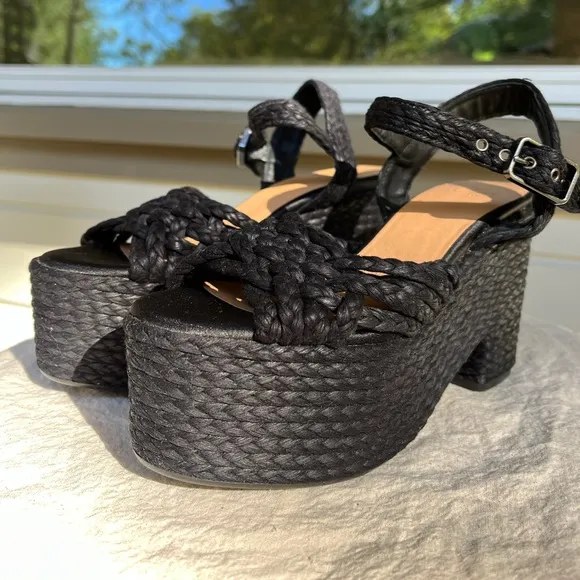 Castañer Woven Platform Sandals