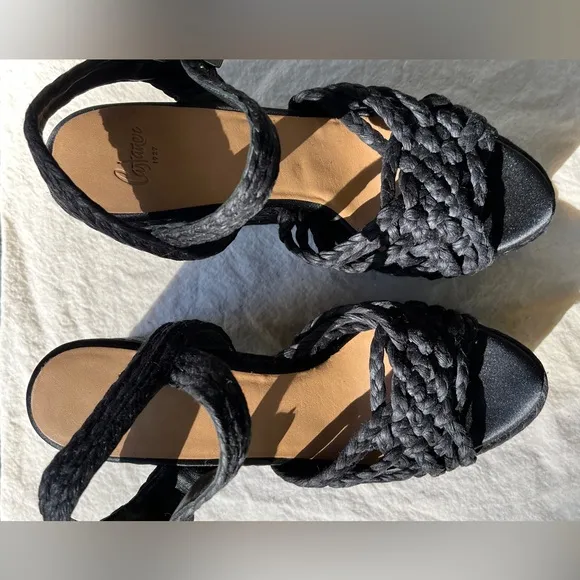 Castañer Woven Platform Sandals