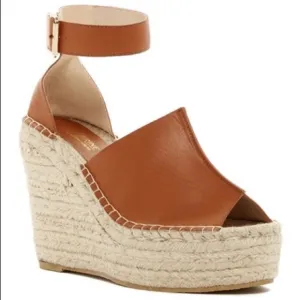 Catherine Malandrino Chapsy Espadrille Wedge Sandals size 6.5