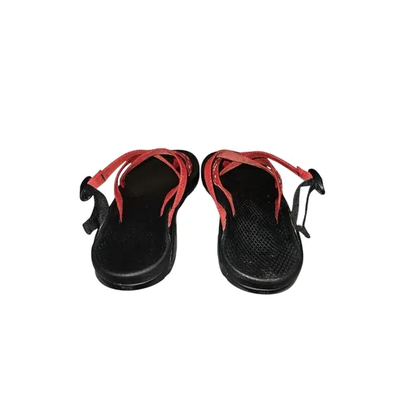 Chaco Hipthong EcoTread Red/Black Sandals Women's 10
