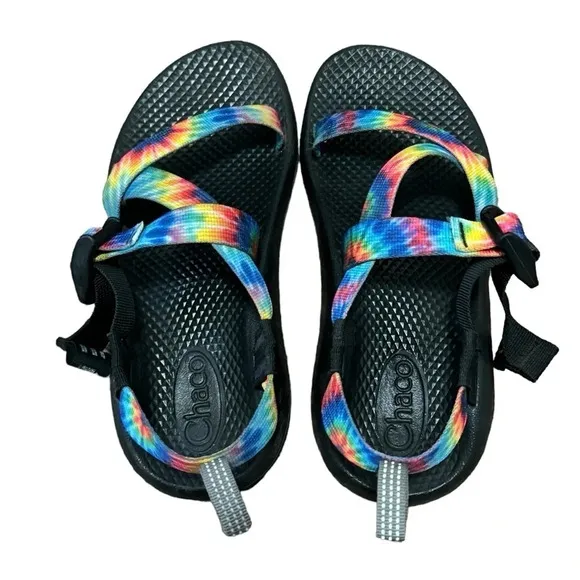 Chaco Kids Z1 Ecotread Sandals - Tie Dye Size 4