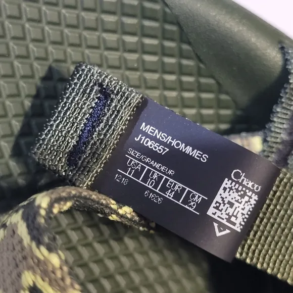 Chaco Men's Z/2 Green Camo Sandals