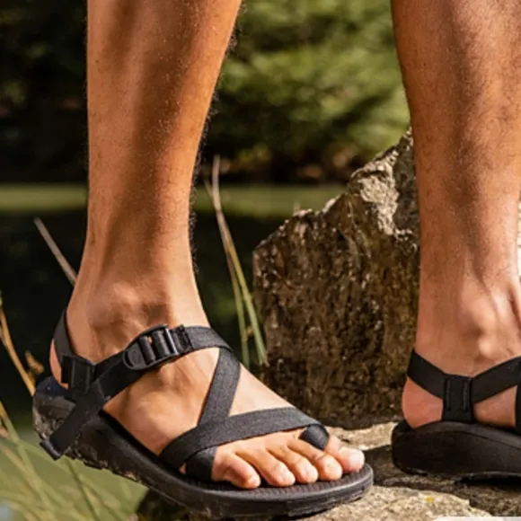 Chaco (Size 13) Men's Stepped Navy Z/2 Classic Sandals