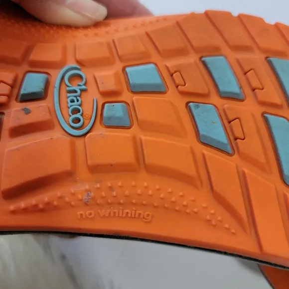 Chaco Triangle Angora Ecotread Sandals Unisex Kids Sz 4 Non-Marking Casual
