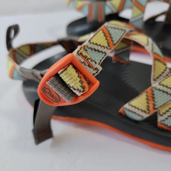 Chaco Triangle Angora Ecotread Sandals Unisex Kids Sz 4 Non-Marking Casual