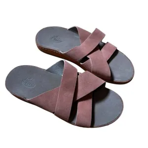 Chaco Wayfarer Suede Slide Sandals Women's Size 7 in Clay New Without Box!