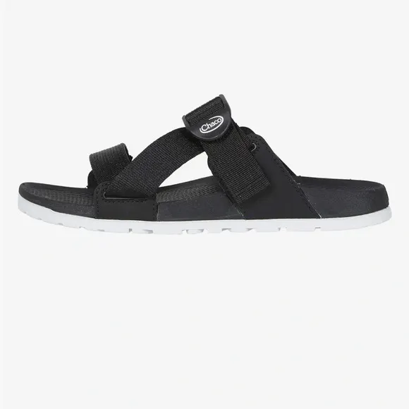 Chaco Women's Size 9 Lowdown Slide Sandals Black NWT Adjustable Webbing