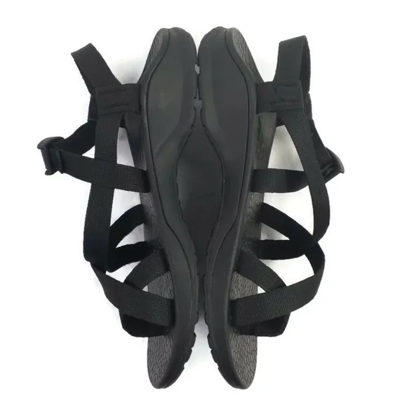 Chaco Z Cloud 2 Black Adjustable Toe Loop Outdoor Sport Sandals Mens Size 11