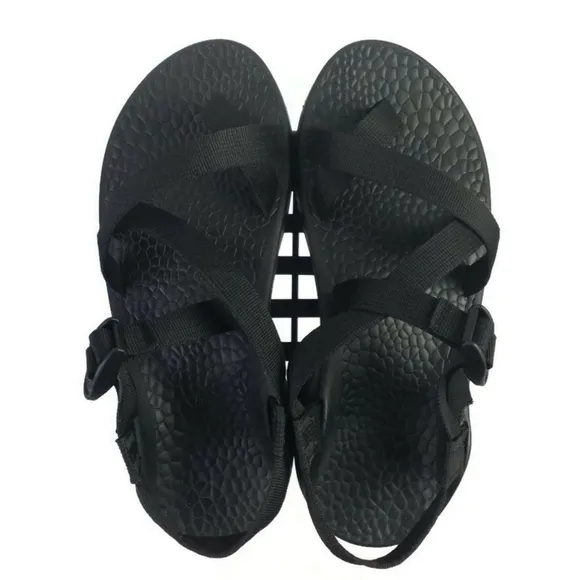 Chaco Z Cloud 2 Black Adjustable Toe Loop Outdoor Sport Sandals Mens Size 11