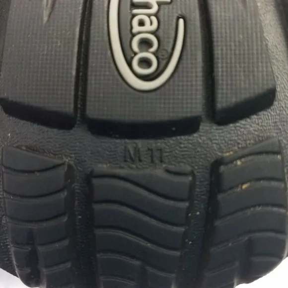Chaco Z Cloud 2 Black Adjustable Toe Loop Outdoor Sport Sandals Mens Size 11