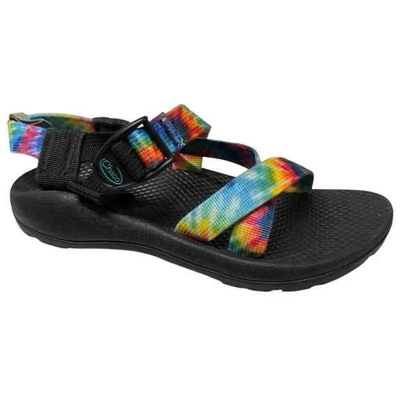 Chaco Z1 Ecotread Kids Tie Dye Strappy Sandals Size 3 Back to School