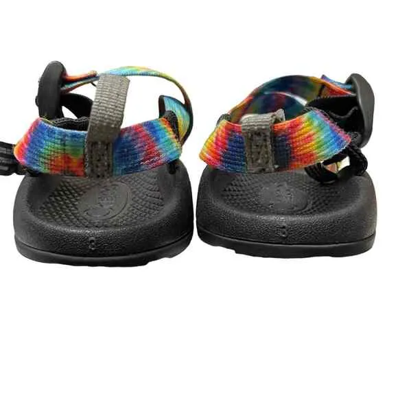 Chaco Z1 Ecotread Kids Tie Dye Strappy Sandals Size 3 Back to School