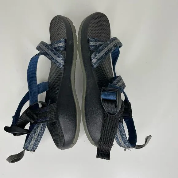 Chaco Z1 EcoTread Stakes Strap Navy Blue Black Sandals
