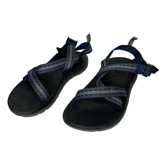 Chaco Z1 EcoTread Stakes Strap Navy Blue Black Sandals