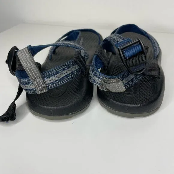 Chaco Z1 EcoTread Stakes Strap Navy Blue Black Sandals