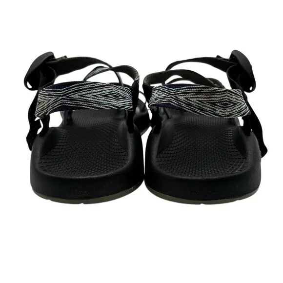CHACO Z2 Classic Yampa Pixel Weave Purple Aqua Vibram Sandals Women's Size 9