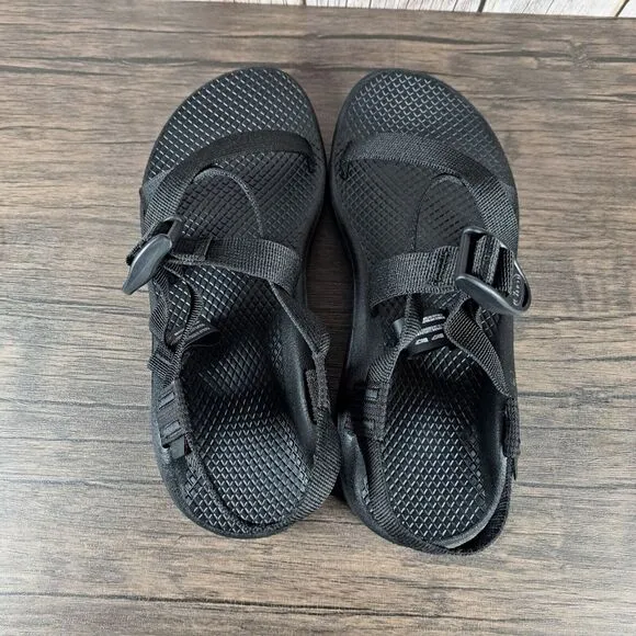 Chaco ZCloud Adjustable Strappy Sandals Women's Sz 8 Black (Worn Once)