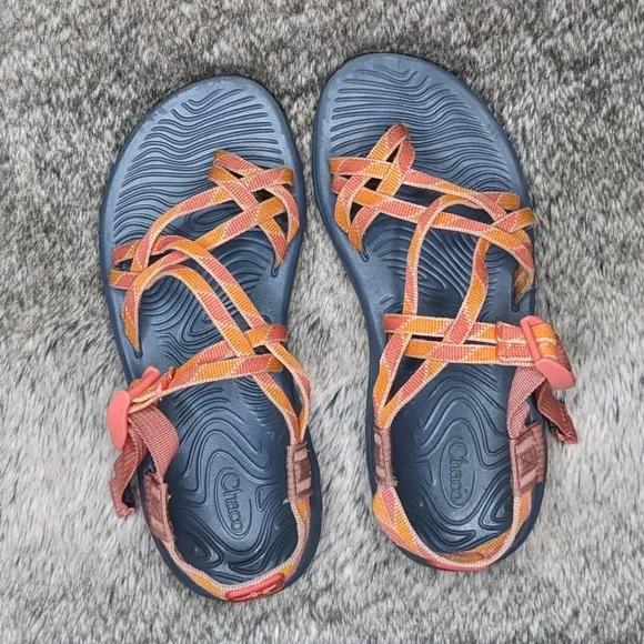 Chaco Z/Volv X2 Sandals Verdure Peach Women's 7