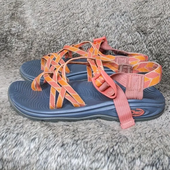 Chaco Z/Volv X2 Sandals Verdure Peach Women's 7
