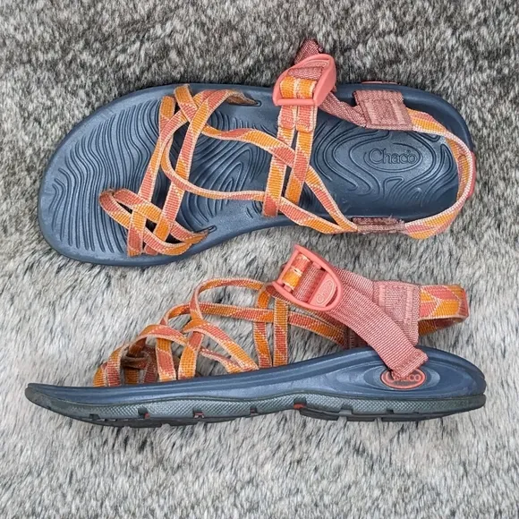 Chaco Z/Volv X2 Sandals Verdure Peach Women's 7