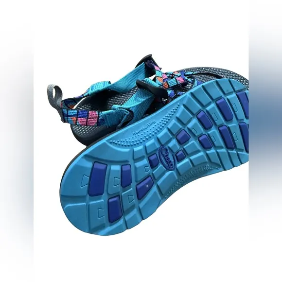 Chaco ZX/1 Eco Tread Break Teal Sandals