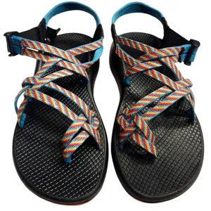Chaco ZX/2 Classic 'Fiesta' Sandal, Size 8, Black &amp; Multicolored, LIKE NEW!