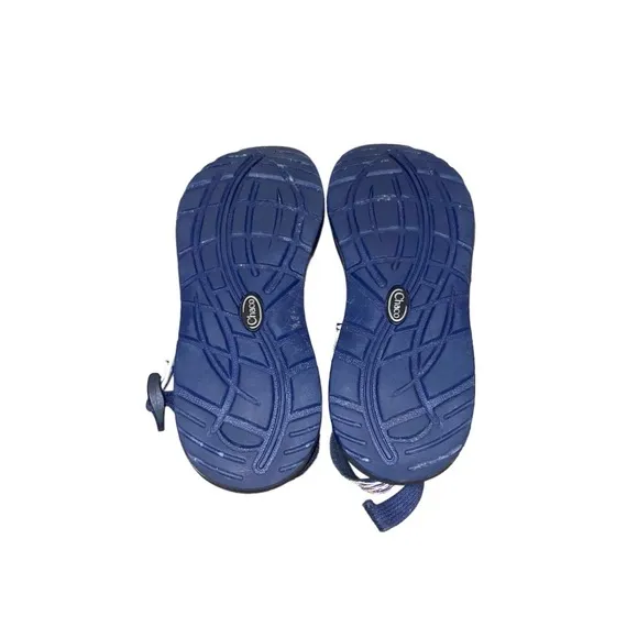 Chaco Zx3 Blue/White Strappy Outdoor Hiking Sport Sandals