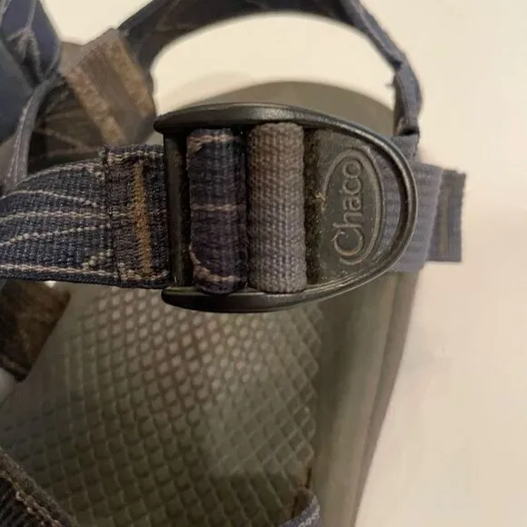 Chaco Mens Sandals Size 11 Water Shoe Adjustable Blue