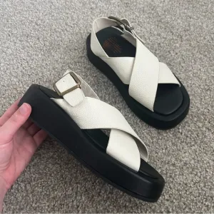 Charlotte Stone Anto Cross Sandals