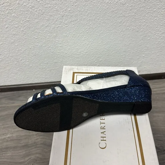 Charter Club Women's Ginifur Embellished Strappy Wedge Sandals (WIDE)