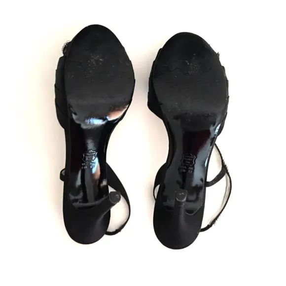 Chic Crystal Nina Evening Heels