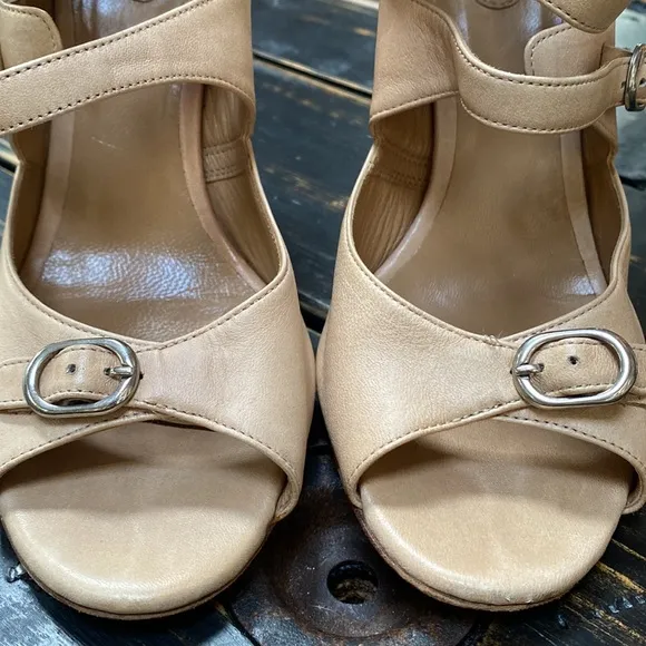 Chloe Strappy Multi Buckle Wedge Samdal