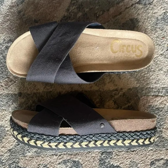 Circus by Sam Edelman Women’s Ola Platform Sandals Size 11 in Sea Blue