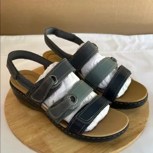 Clarks Collection Leather Sandals -Merliah2 Bali 12wide
