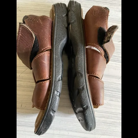 Clarks Mens Strappy Sandals Adjustable Strap Sz 9M