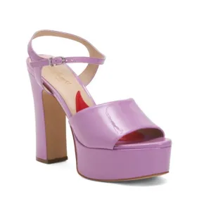 CLAUDIA LISOTTA Lavender Made In Brazil Elizabeth Platform Sandals