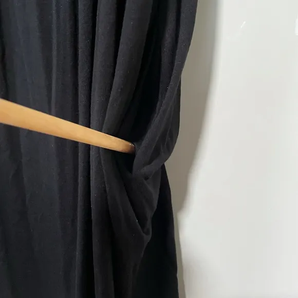 CLUB MONACO Sleeveless Open Back Color Black Dress Size Large NWOT
