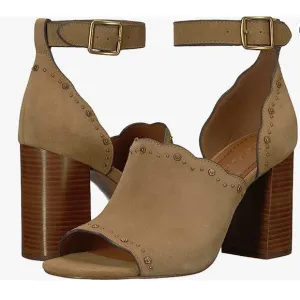 Coach Marnie Suede Sandals Size 10 NWOB
