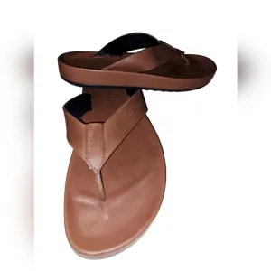 Coach Mens Brown Leather Sandals. G1442 Size 10.