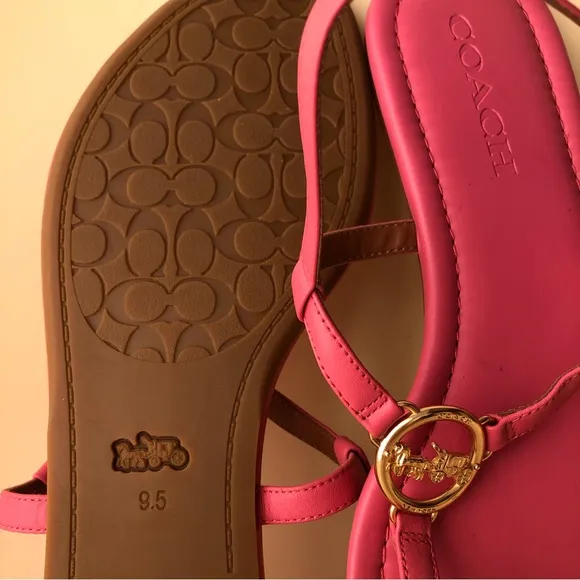 COACH Sandals Sz 9.5