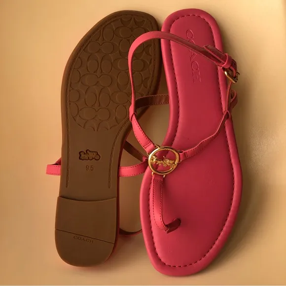 COACH Sandals Sz 9.5