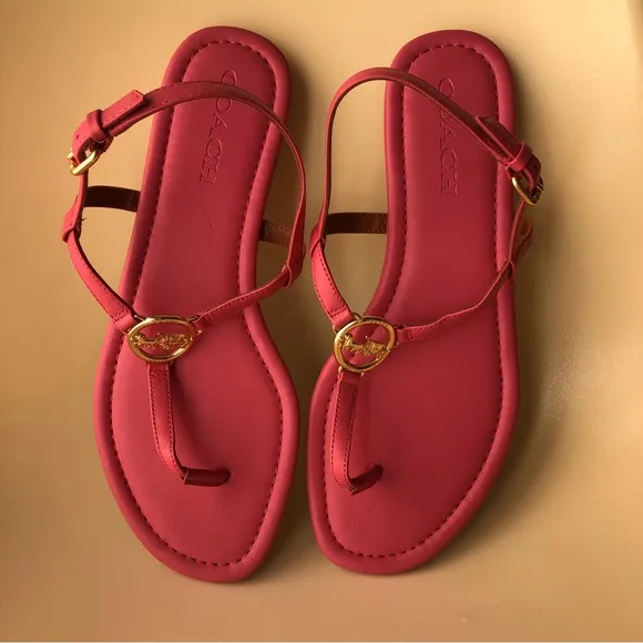 COACH Sandals Sz 9.5