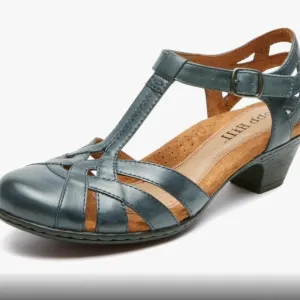 Cobb Hill Women's Aubrey  leather sandals green size 11M casual vacation office