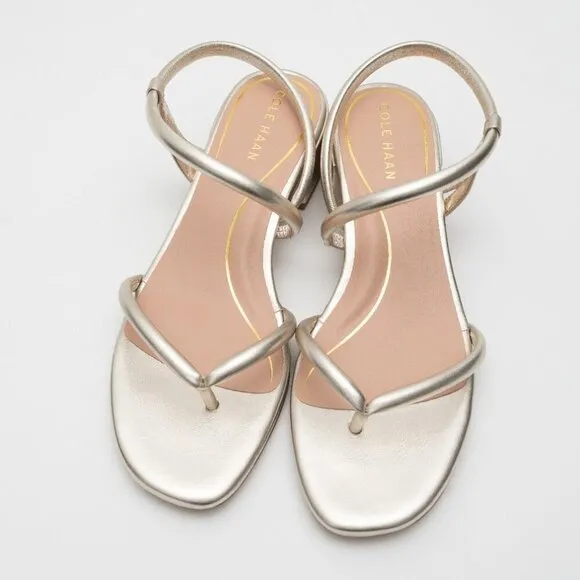 Cole Haan. Calli Thong Block-Heel Dress Sandals.