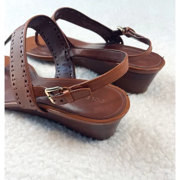 COLE HAAN • Elsie Thong Wedge Sandals