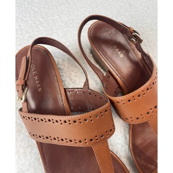 COLE HAAN • Elsie Thong Wedge Sandals
