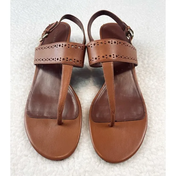 COLE HAAN • Elsie Thong Wedge Sandals